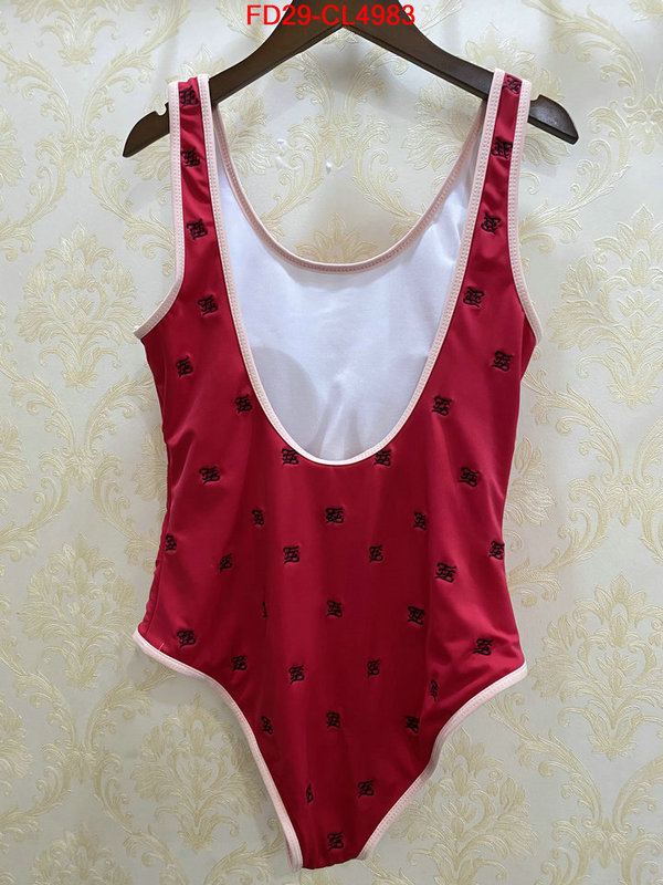 Swimsuit-Fendi,best quality designer , ID：CL4983,$: 29USD