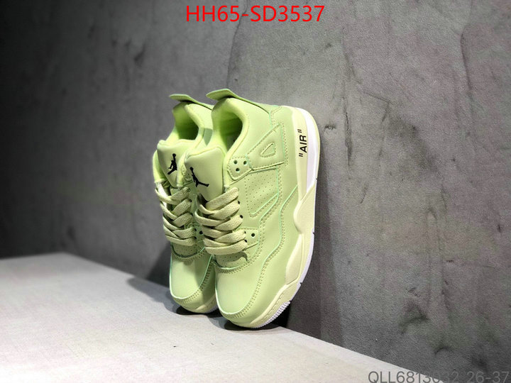 Kids shoes-Air Jordan,top quality designer replica , ID: SD3537,$: 65USD