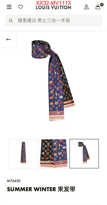 Scarf-LV,replica 1:1 high quality , ID: MV1113,$: 32USD