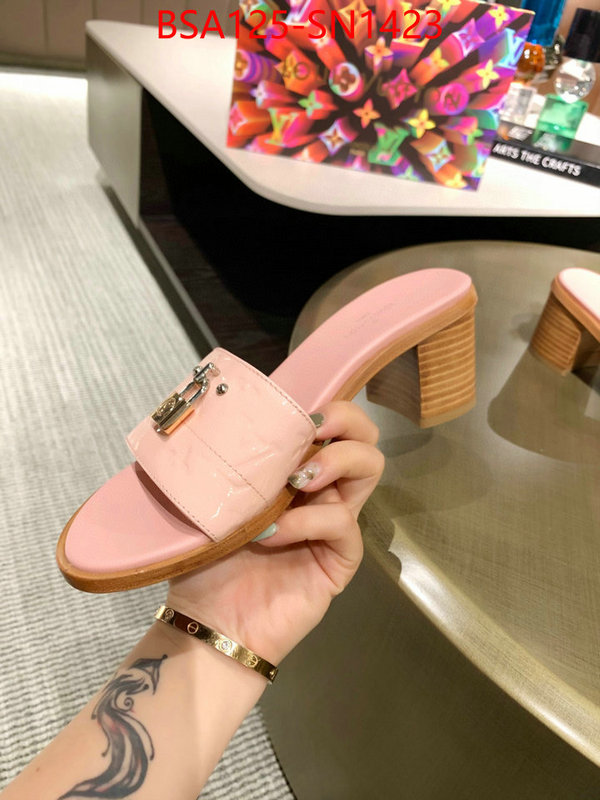 Women Shoes-LV,designer fake , ID: SN1423,$: 125USD