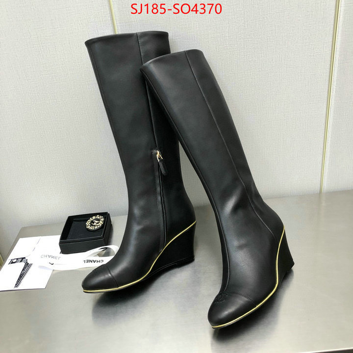 Women Shoes-Chanel,fake aaaaa , ID: SO4370,$: 185USD