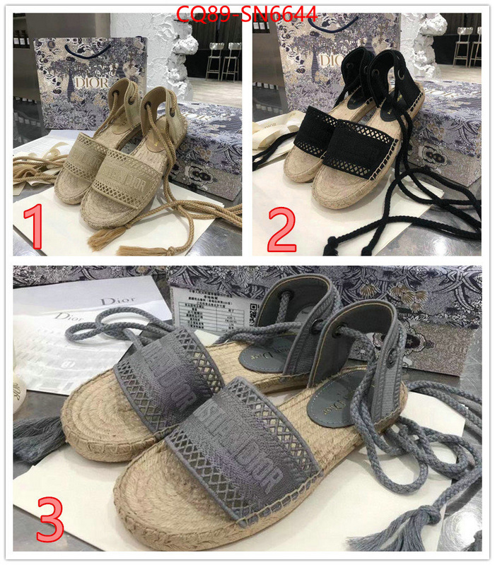 Women Shoes-Dior,quality replica , ID: SN6644,$: 89USD