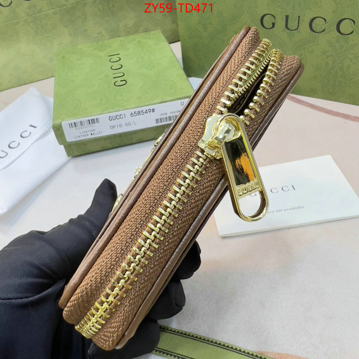 Gucci Bags(4A)-Wallet-,ID: TD471,$: 59USD