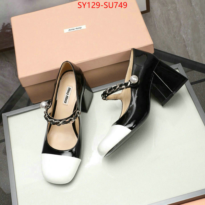 Women Shoes-Miu Miu,perfect quality ,luxury fashion replica designers , ID: SU749,$: 129USD