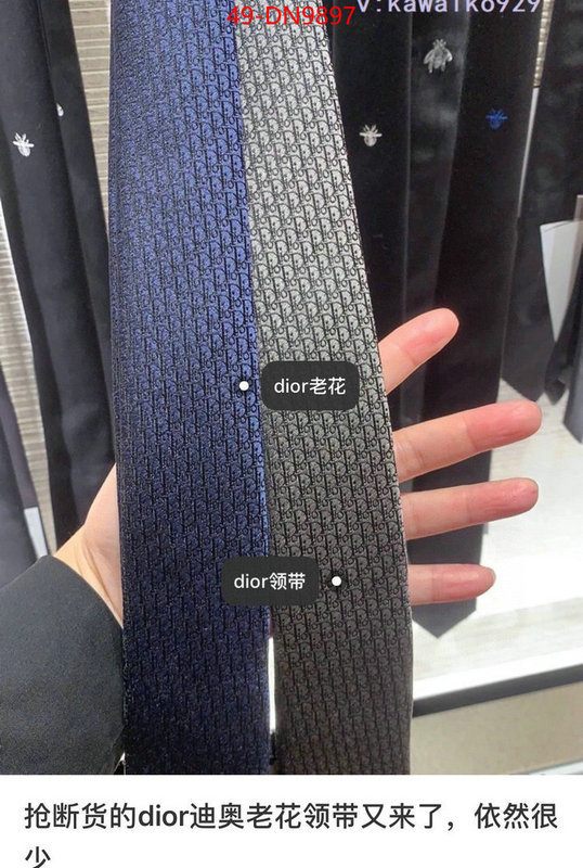 Ties-Dior,best capucines replica , ID: DN9897,$: 49USD