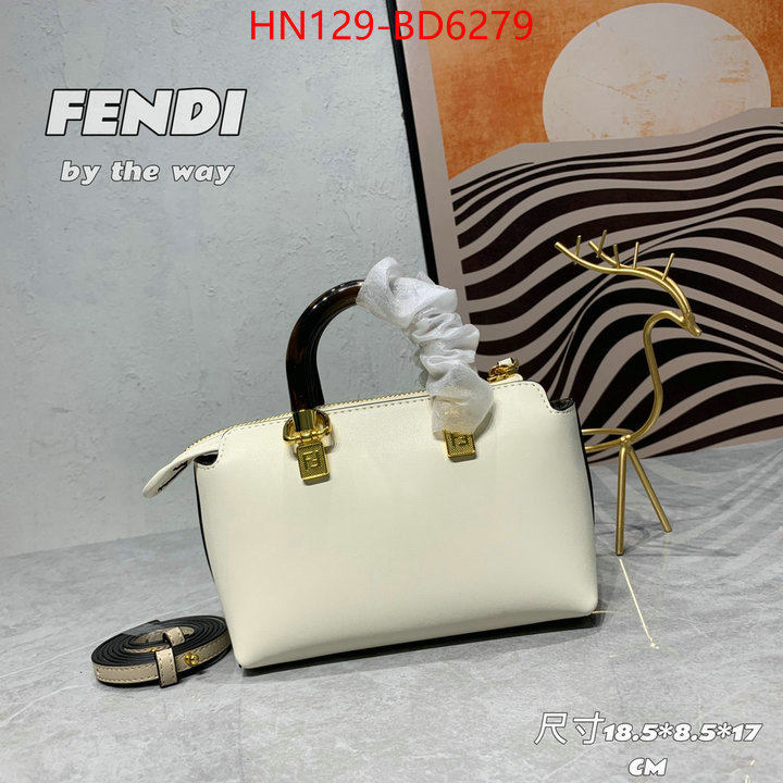 Fendi Bags(4A)-By The Way-,cheap high quality replica ,ID: BD6279,$: 129USD