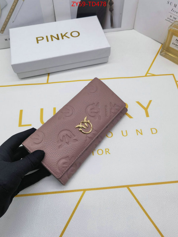 PINKO Bags(4A)-Wallet,sell online luxury designer ,ID: TD478,$: 59USD