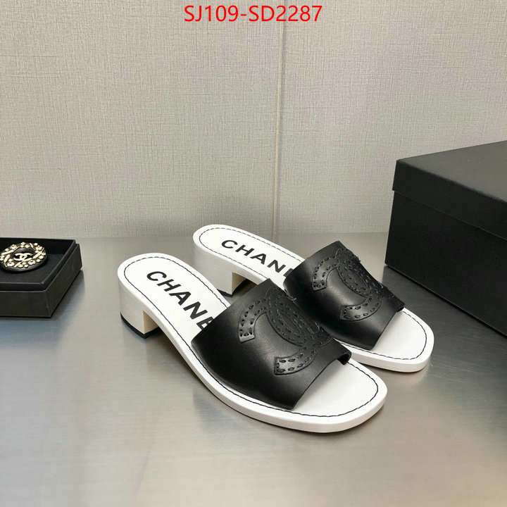 Women Shoes-Chanel,what is a 1:1 replica , ID: SD2287,$: 109USD