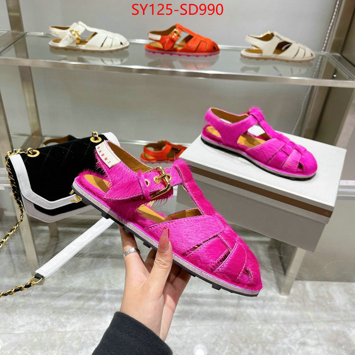 Women Shoes-Marni,replcia cheap , ID: SD990,$: 125USD