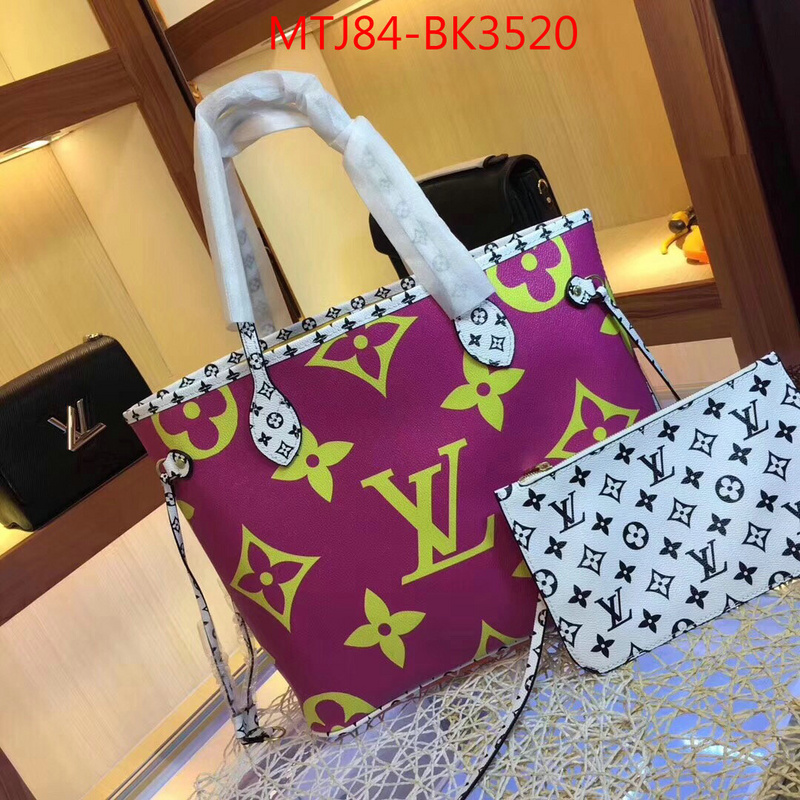 LV Bags(4A)-Neverfull-,good ,ID: BK3520,$:84USD