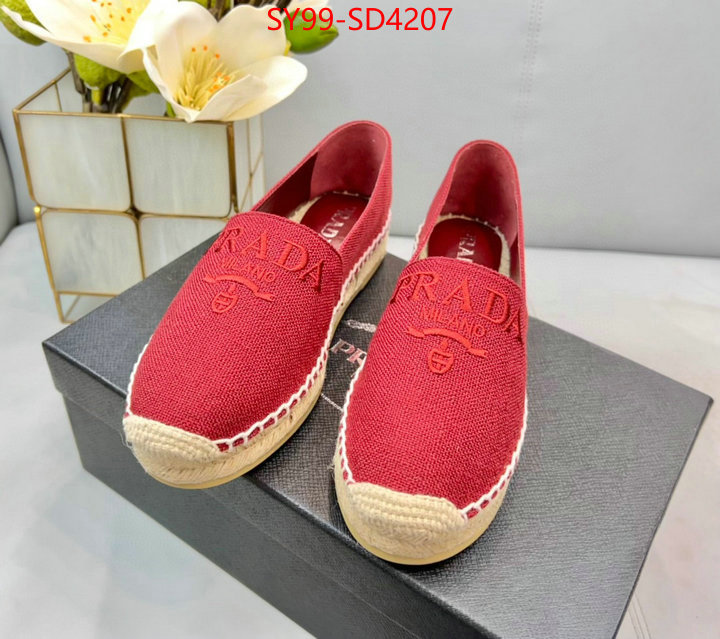 Women Shoes-Prada,designer fake , ID: SD4207,$: 99USD