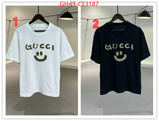 Clothing-Gucci,where should i buy to receive , ID: CE3187,$: 49USD