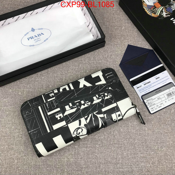 Prada Bags(TOP)-Wallet,ID: BL1085,$: 99USD