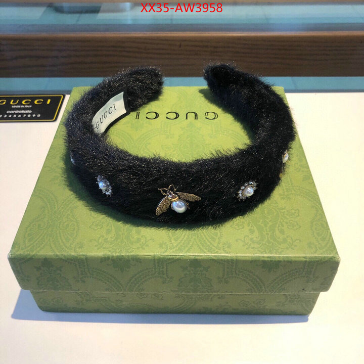 Hair band-Gucci,high quality replica , ID: AW3958,$: 35USD