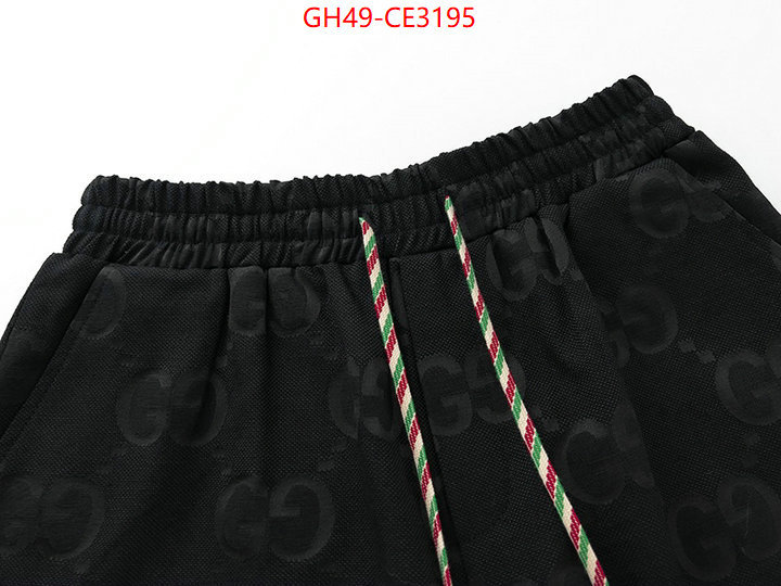 Clothing-Gucci,luxury fake , ID: CE3195,$: 49USD