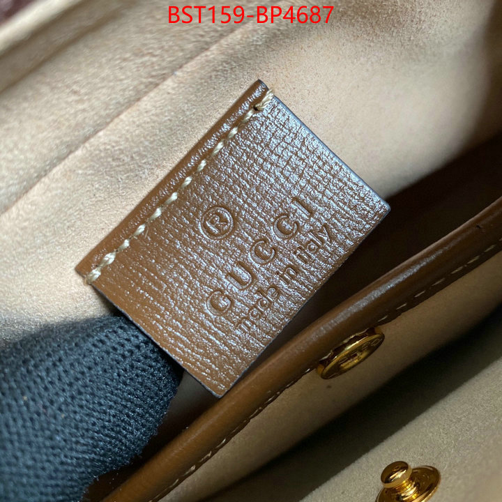 Gucci Bags(TOP)-Diagonal-,ID: BP4687,$: 159USD