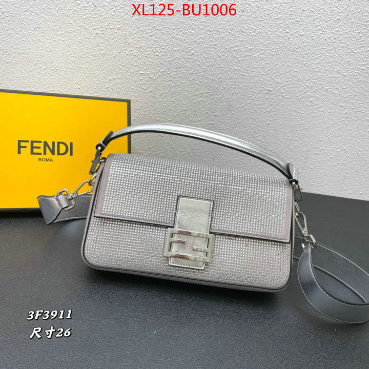 Fendi Bags(4A)-Baguette-,replica 1:1 ,ID: BU1006,$: 125USD