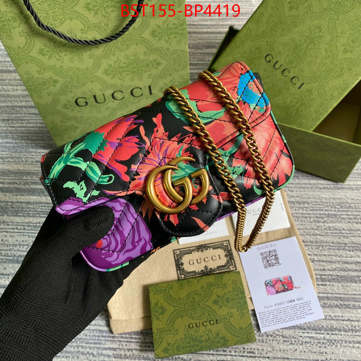 Gucci Bags(TOP)-Marmont,new ,ID: BP4419,$: 155USD