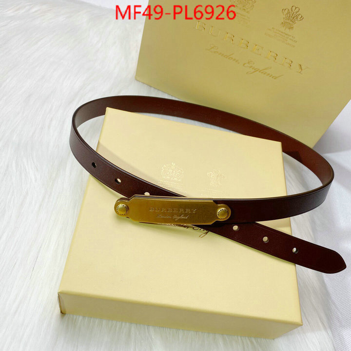 Belts-Burberry,can you buy knockoff , ID: PL6926,$: 49USD