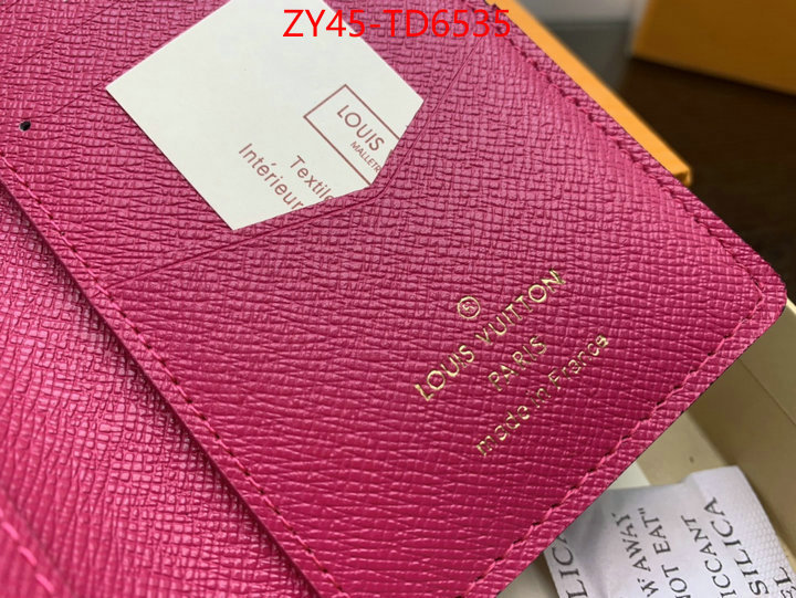 LV Bags(4A)-Wallet,top quality designer replica ,ID: TD6535,$: 45USD