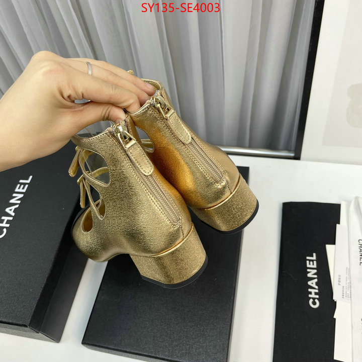 Women Shoes-Chanel,high quality replica designer , ID: SE4003,$: 135USD