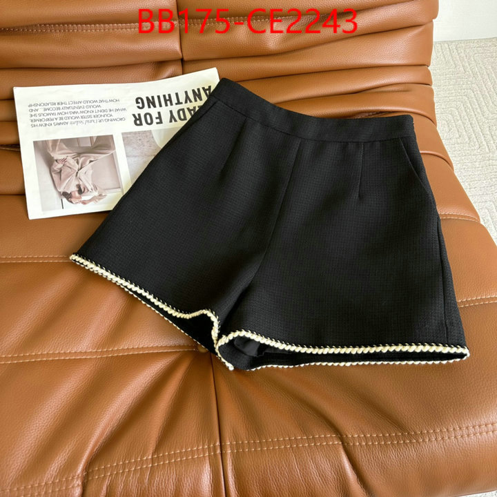 Clothing-Chanel,top quality website ,ID: CE2243,$: 175USD