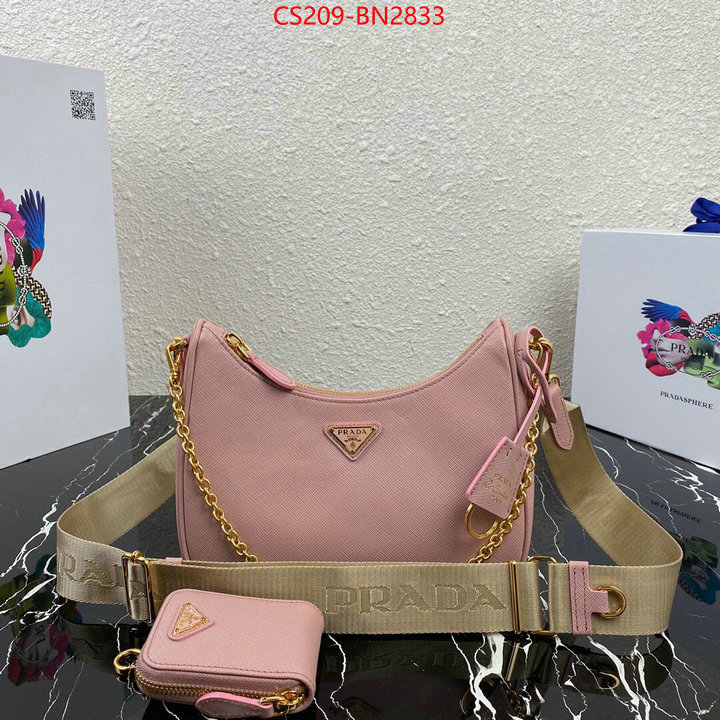 Prada Bags(TOP)-Re-Edition 2005,ID: BN2833,$: 209USD