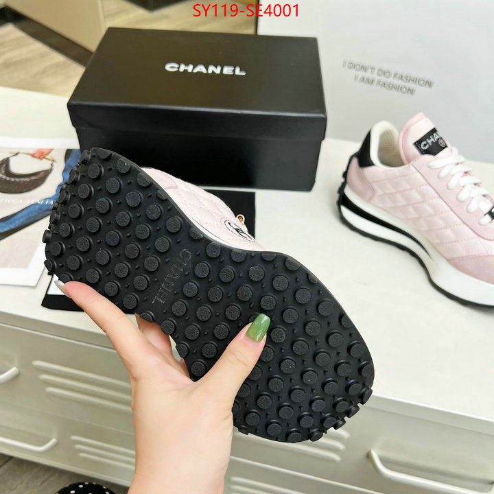 Women Shoes-Chanel,replica shop , ID: SE4001,$: 119USD