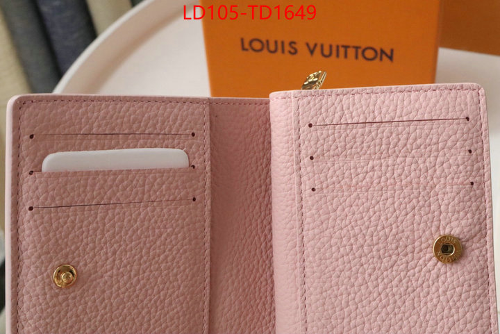 LV Bags(TOP)-Wallet,ID: TD1649,$: 105USD