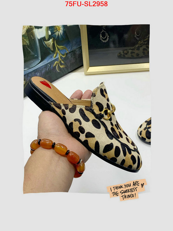 Women Shoes-Gucci,good quality replica , ID: SL2958,$: 75USD