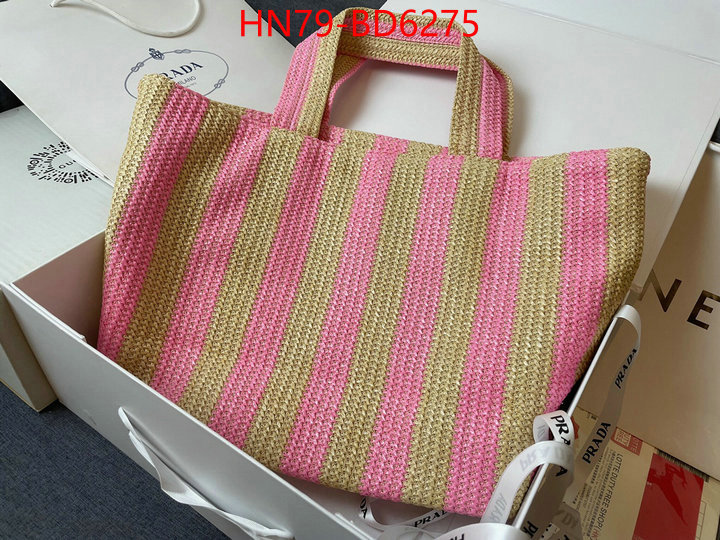 Prada Bags(4A)-Handbag-,designer high replica ,ID: BD6275,$: 79USD