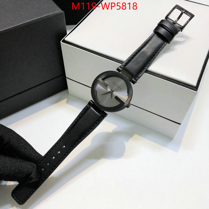 Watch(4A)-Gucci,cheap online best designer ,ID: WP5818,$: 119USD