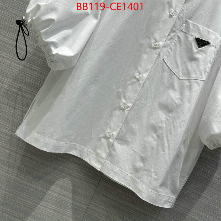 Clothing-Prada,buy top high quality replica , ID: CE1401,$: 119USD