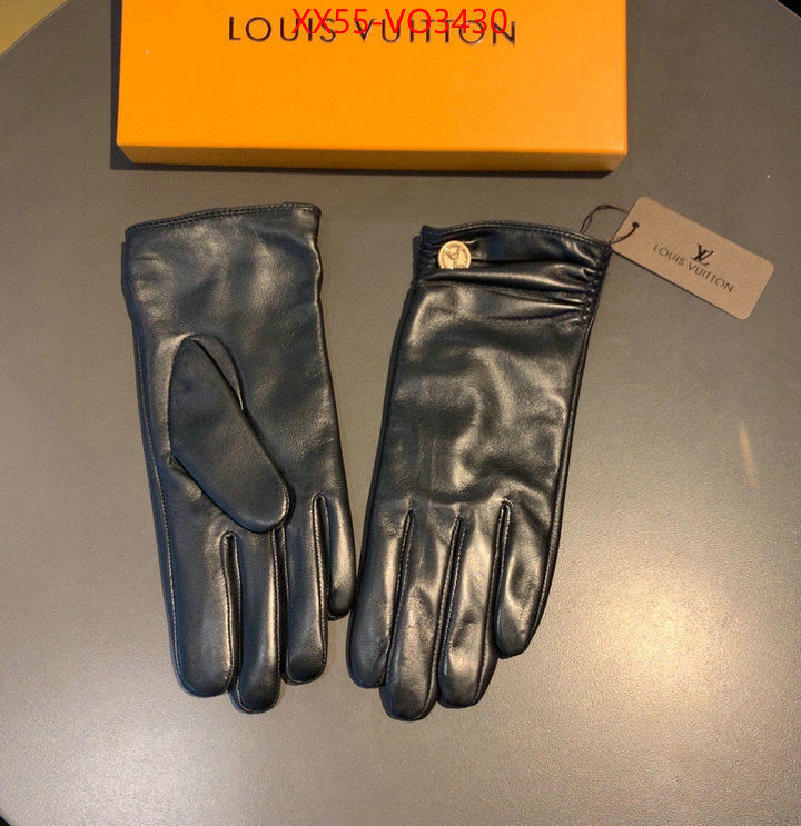 Gloves-LV,where could you find a great quality designer , ID: VO3430,$: 55USD