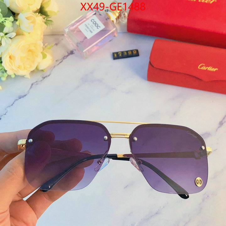 Glasses-Cartier,highest product quality , ID: GE1488,$: 49USD