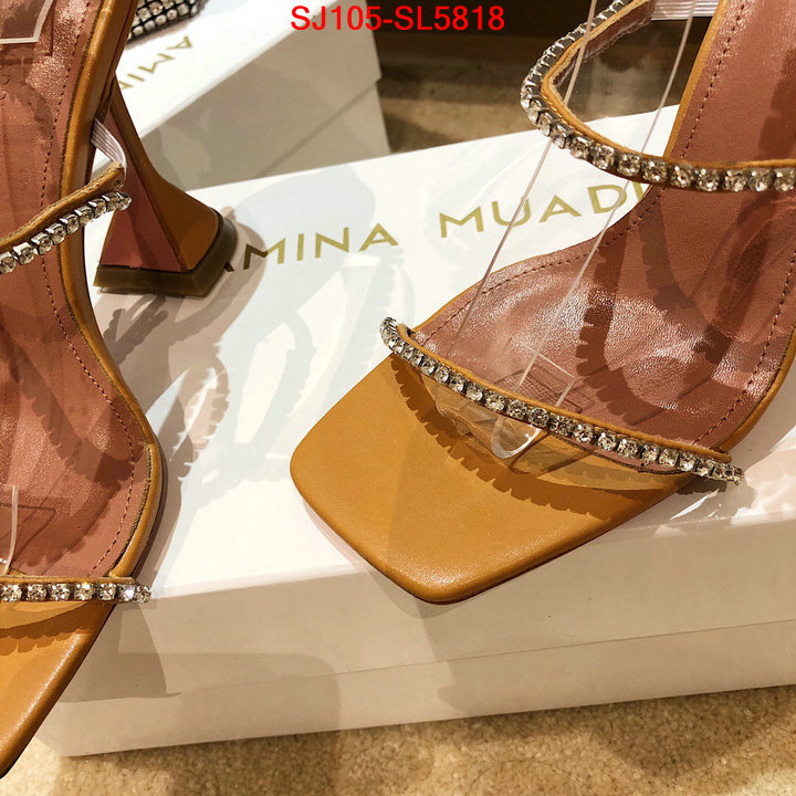 Women Shoes-Amina Muaddi,1:1 replica , ID: SL5818,$: 105USD