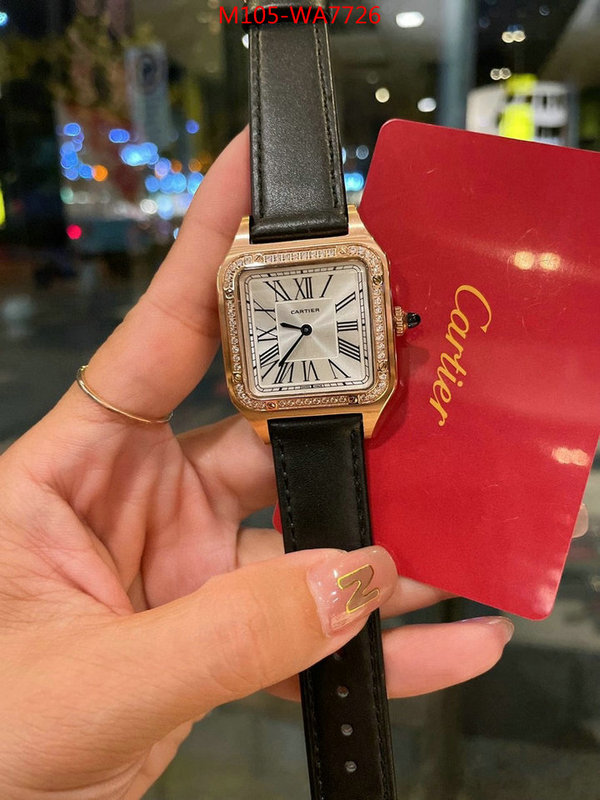 Watch(4A)-Cartier,where to buy replicas ,ID: WA7726,$: 105USD