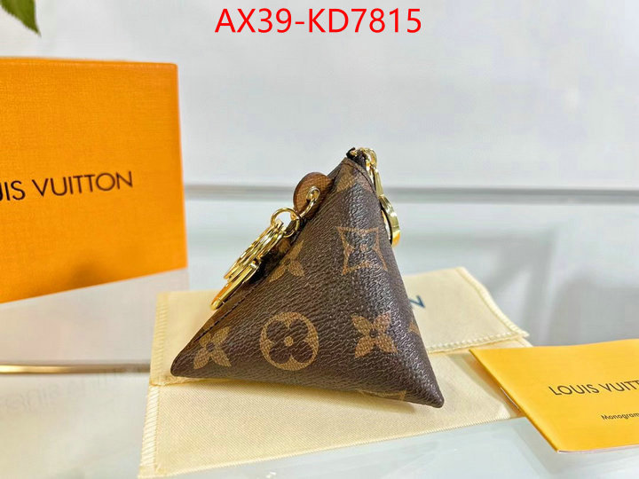 Key pendant-LV,mirror copy luxury , ID: KD7815,$: 39USD
