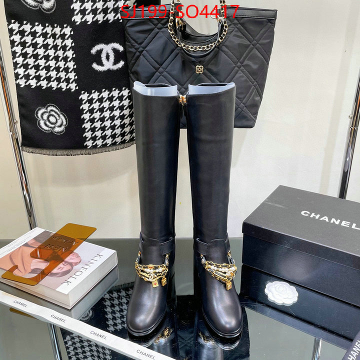 Women Shoes-Chanel,replica wholesale , ID: SO4417,$: 199USD