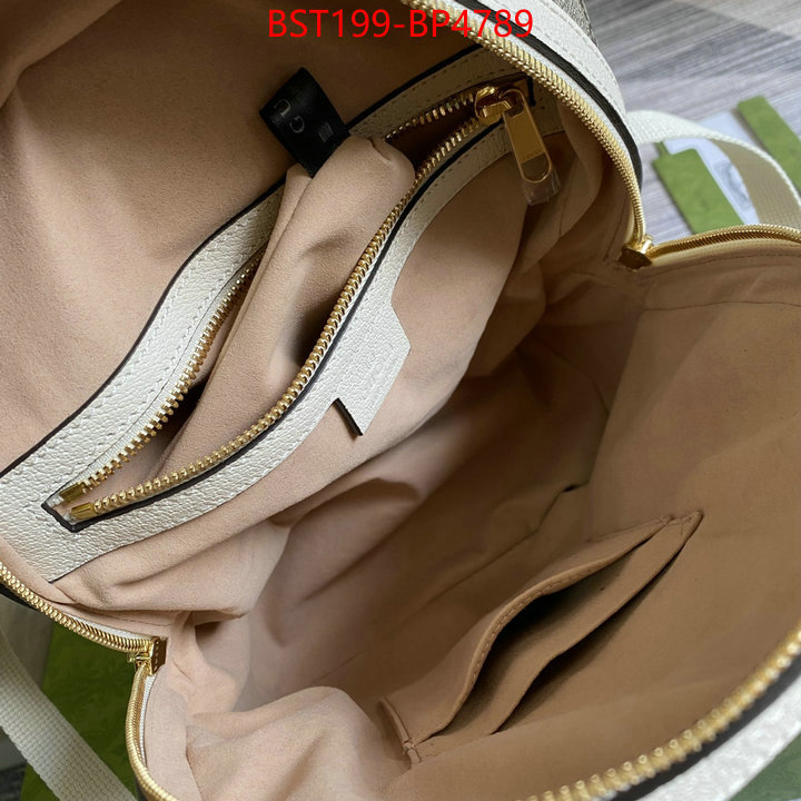 Gucci Bags(TOP)-Backpack-,replcia cheap from china ,ID: BP4789,$: 199USD