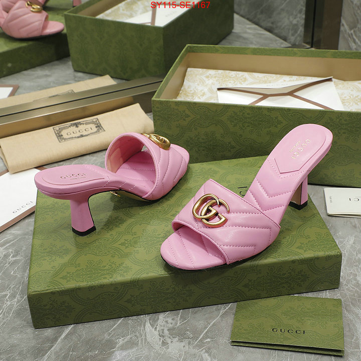 Women Shoes-Gucci,replica how can you , ID: SE1167,$: 115USD