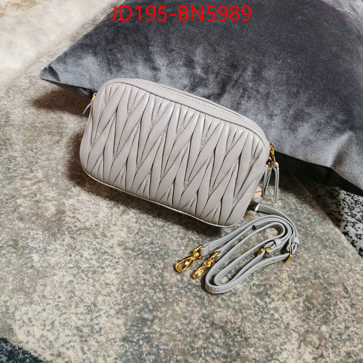 Miu Miu Bags(TOP)-Diagonal-,2023 perfect replica designer ,ID: BN5989,$: 195USD