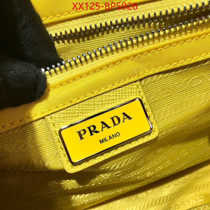 Prada Bags(TOP)-Diagonal-,ID: BP5926,$: 125USD