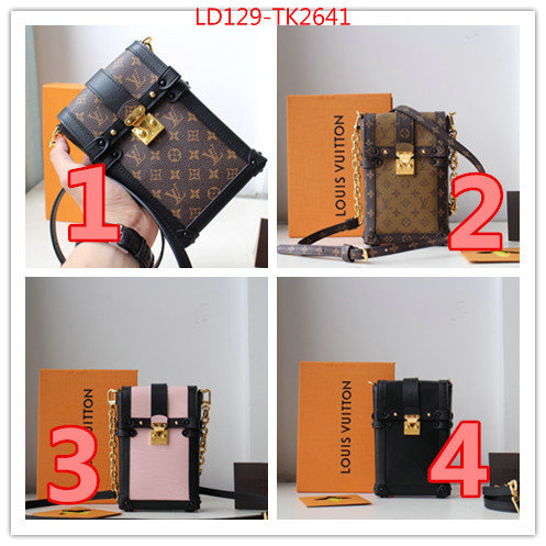 LV Bags(TOP)-Wallet,ID: TK2641,$:129USD