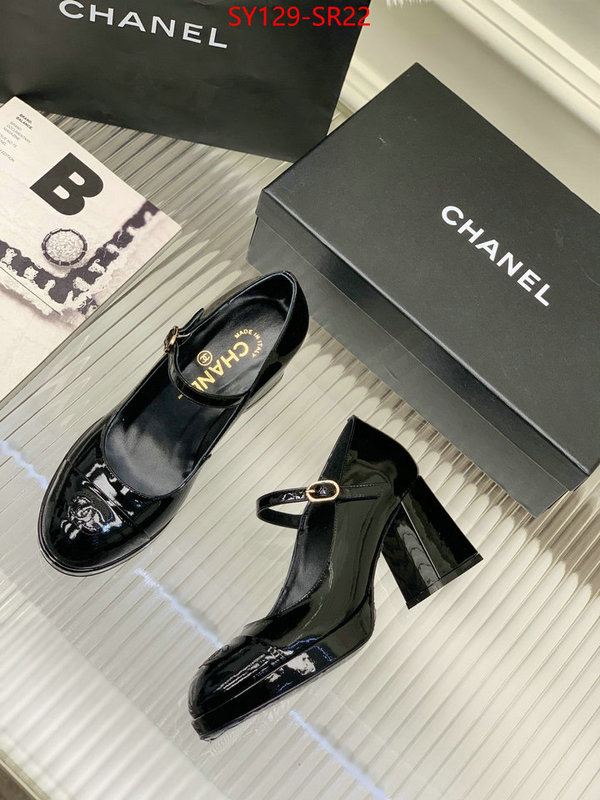 Women Shoes-Chanel,mirror copy luxury , ID: SR22,$: 129USD