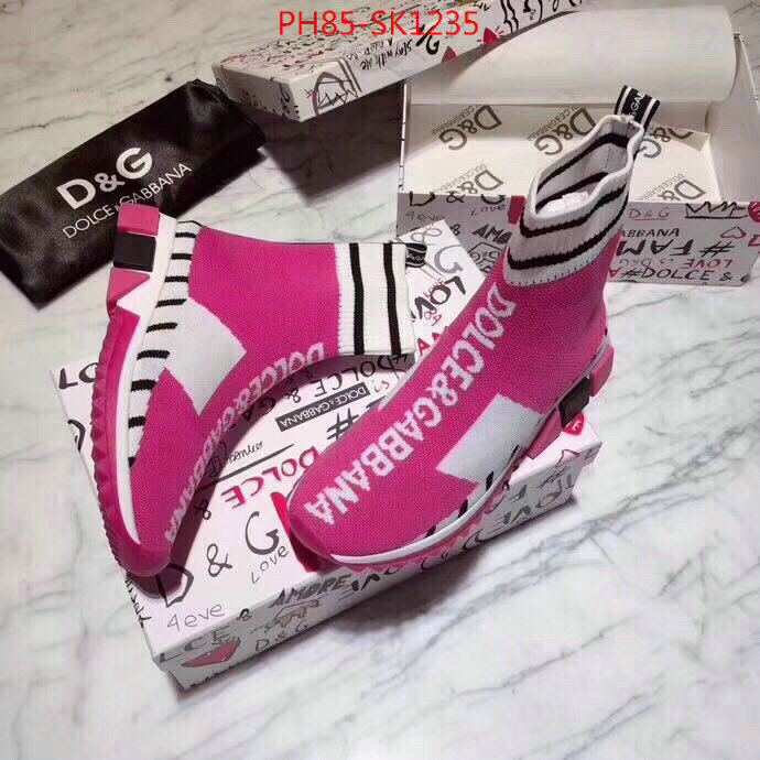 Women Shoes-DG,7 star quality designer replica , ID: SK1235,$:85USD