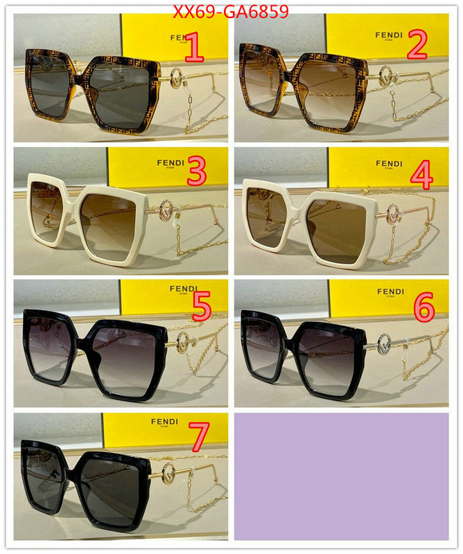 Glasses-Fendi,wholesale imitation designer replicas , ID: GA6859,$: 69USD