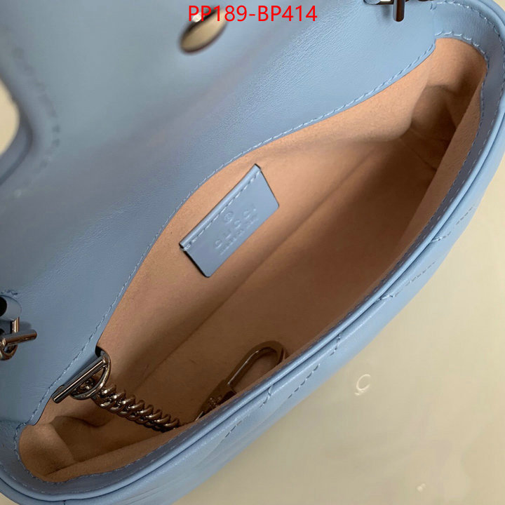 Gucci Bags(TOP)-Marmont,ID: BP414,$:189USD