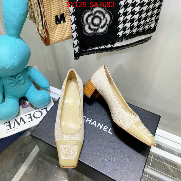 Women Shoes-Chanel,cheap replica , ID: SA7680,$: 129USD