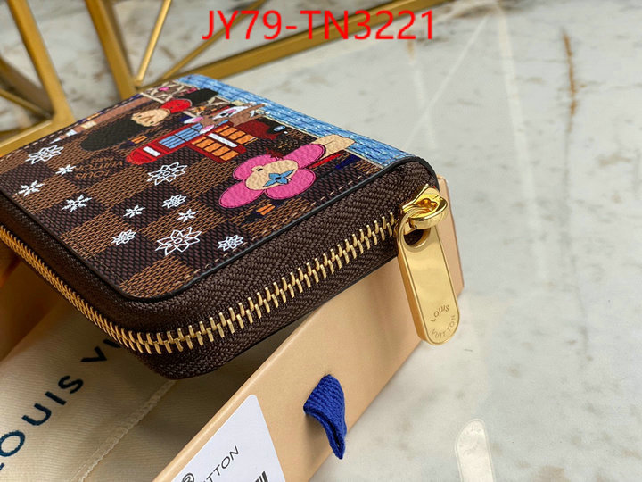 LV Bags(TOP)-Wallet,ID: TN3221,$: 79USD